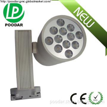 Aluminum 12pcs CREE LED tracklight  30w